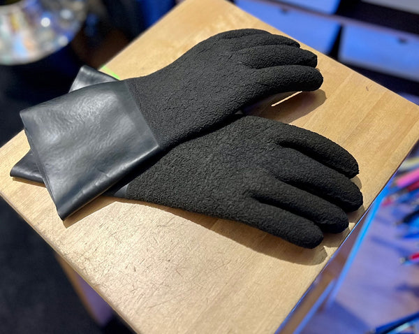 trocki handschuhe ringsystem Latex Trockenhandschuhe passend für Ringsysteme - - TauchBude