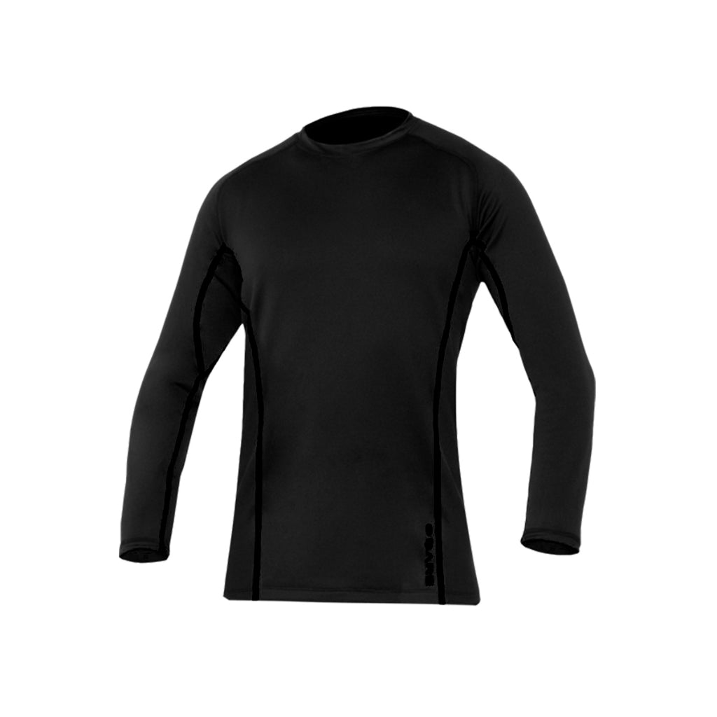 SB System Base Layer Top, Mens, Black Heather - S