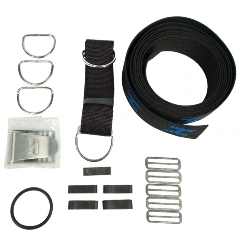 Secure Harness webbing kit, includes stainless steel hardware