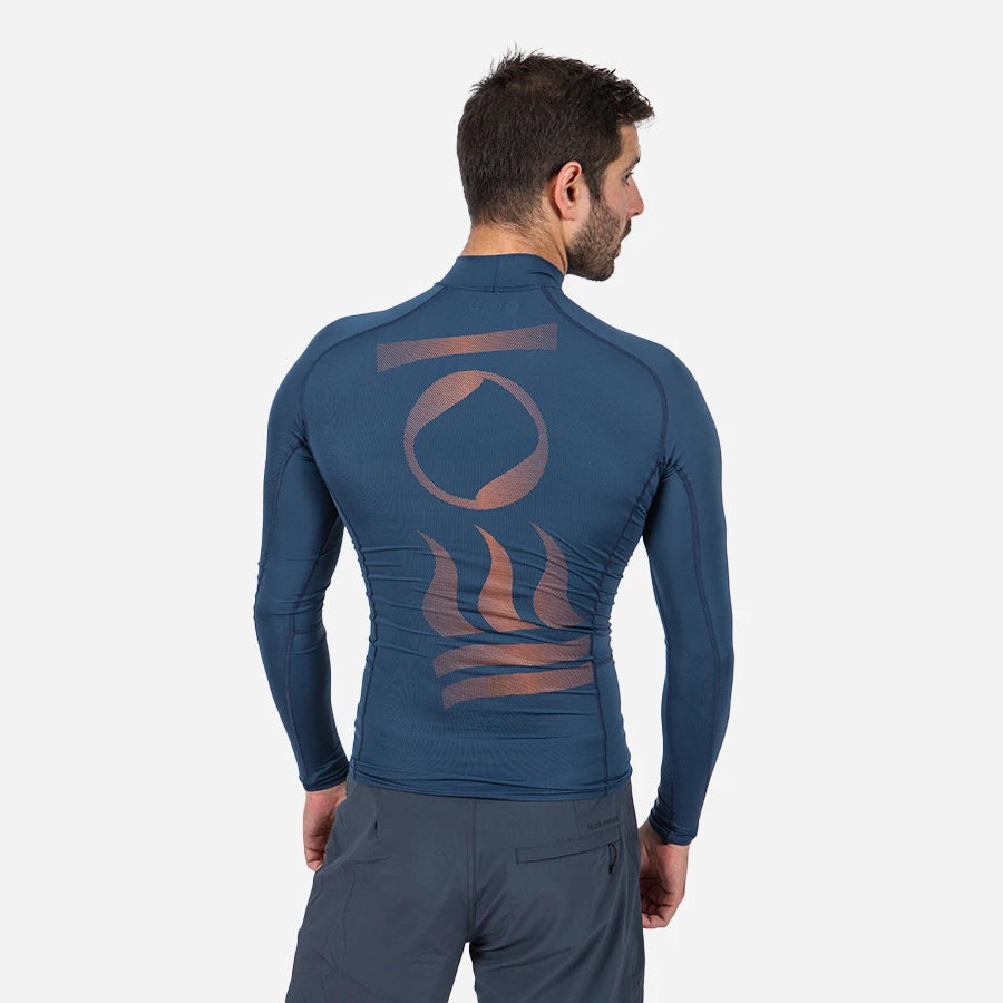 Mens long sleeve Hydro-T Insignia Blue L