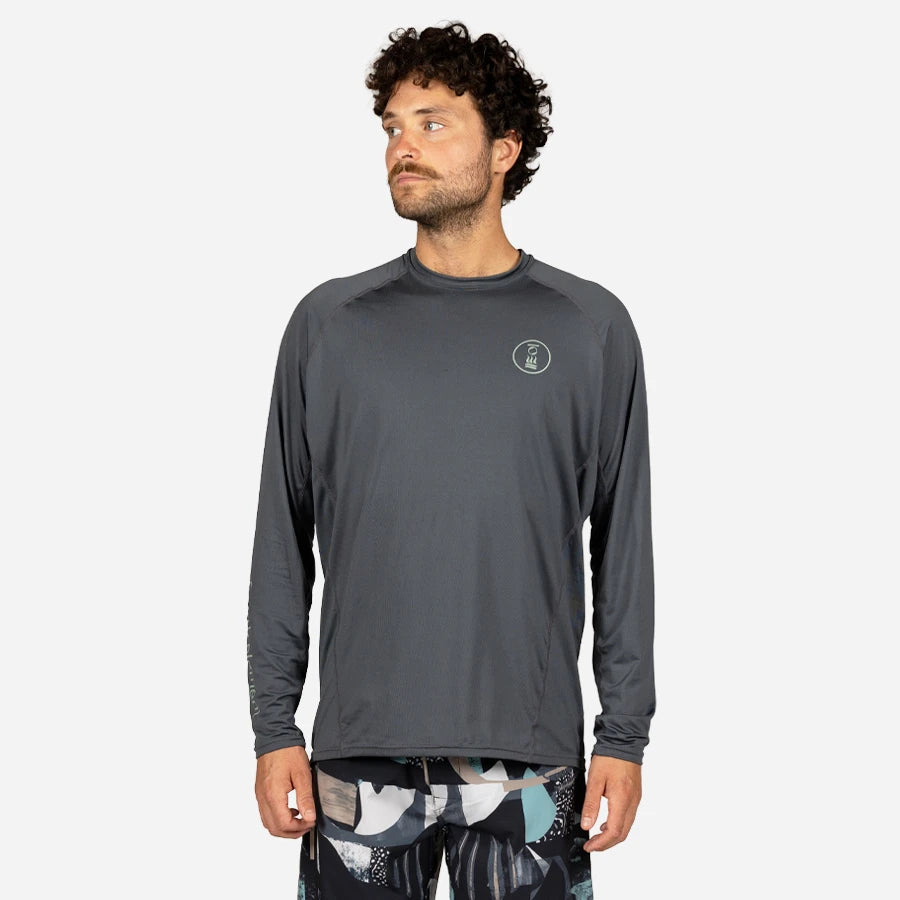 Mens short sleeve Hydro-T-Loose Graphite L