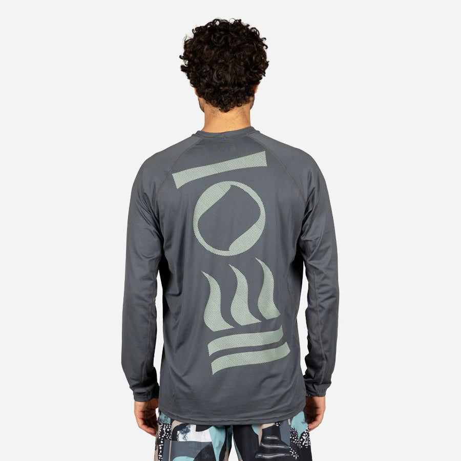 Mens short sleeve Hydro-T-Loose Graphite - L