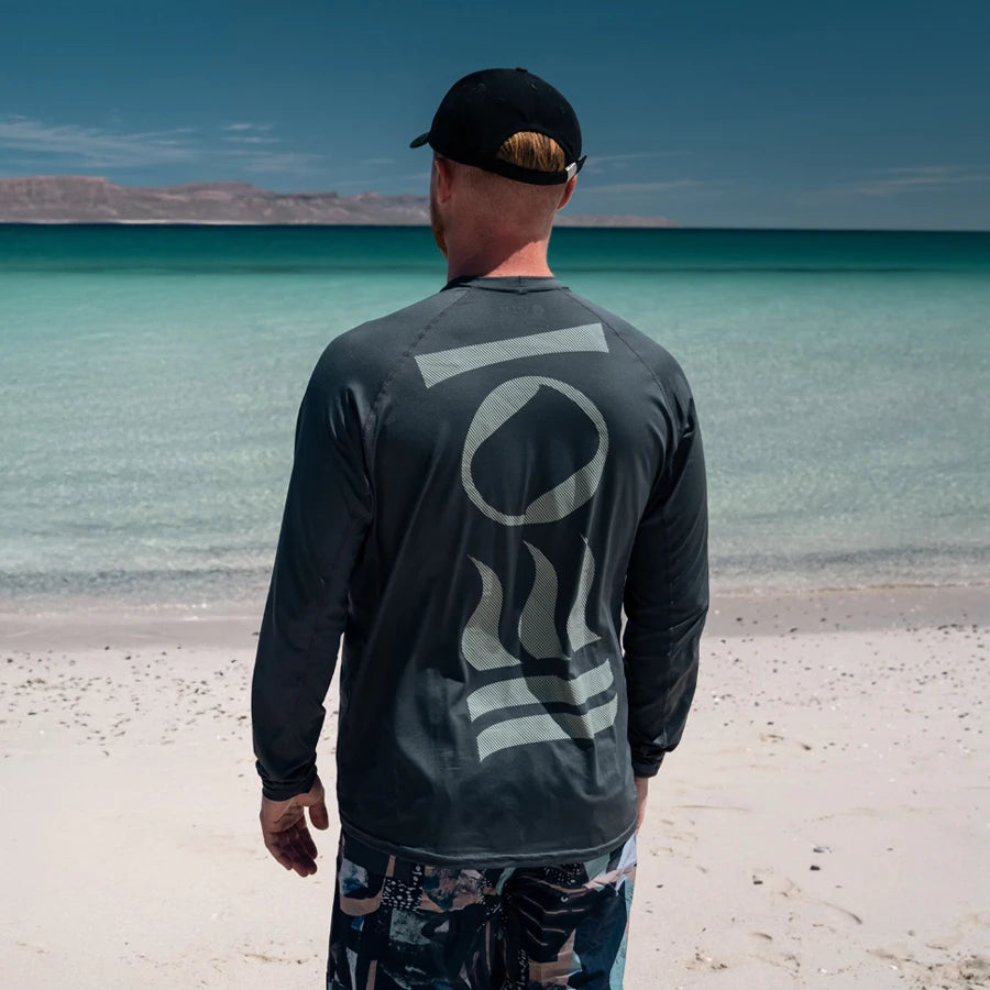 Mens short sleeve Hydro-T-Loose Graphite - L