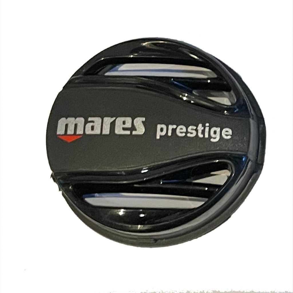 Mares Luftduschenknopf Prestige schwarz