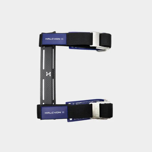 Halcyon CF Single Tank Adaptor w/Cam Straps (Carbonfaser) NEW