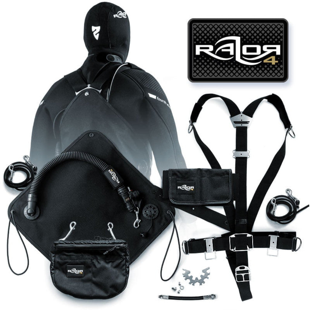 Razor 4 Black Titanium Side Mount System