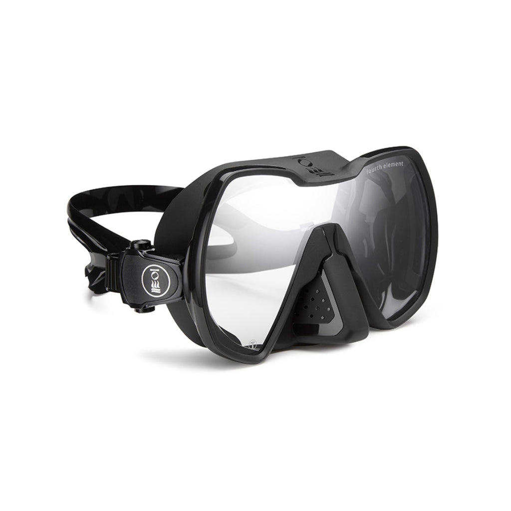Fourth Element Seeker Mask - Clarity - deep Black