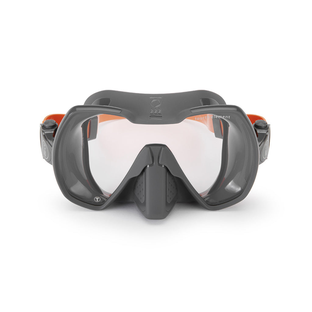 Fourth Element Seeker Mask - Clarity - deep Grey