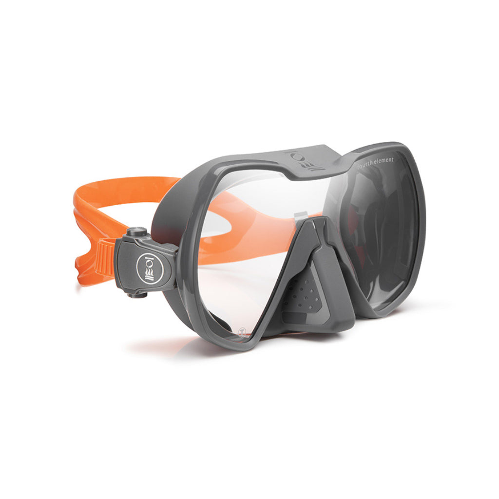 Fourth Element Seeker Mask - Clarity - deep Grey