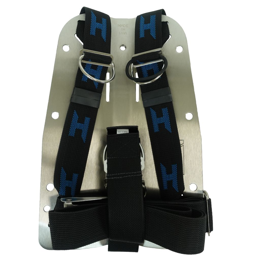 Stainless Steel Backplate und Harness - Regular