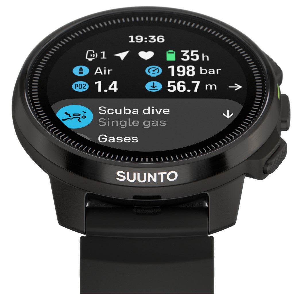 Suunto Ocean All Black + Tank POD Set