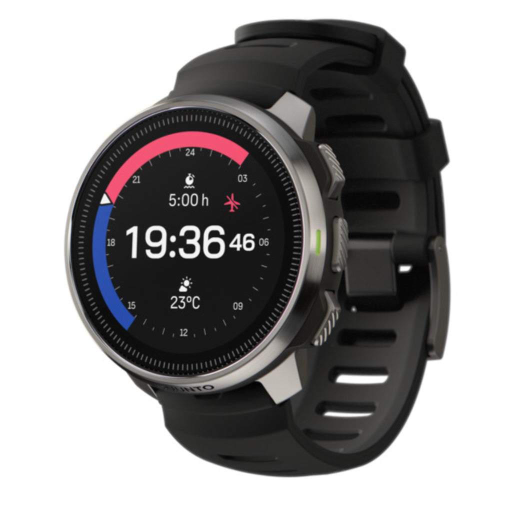 Suunto Ocean Steel Black + Tank POD Set