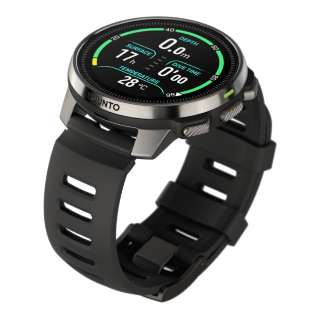 Suunto Ocean Steel Black + Tank POD Set