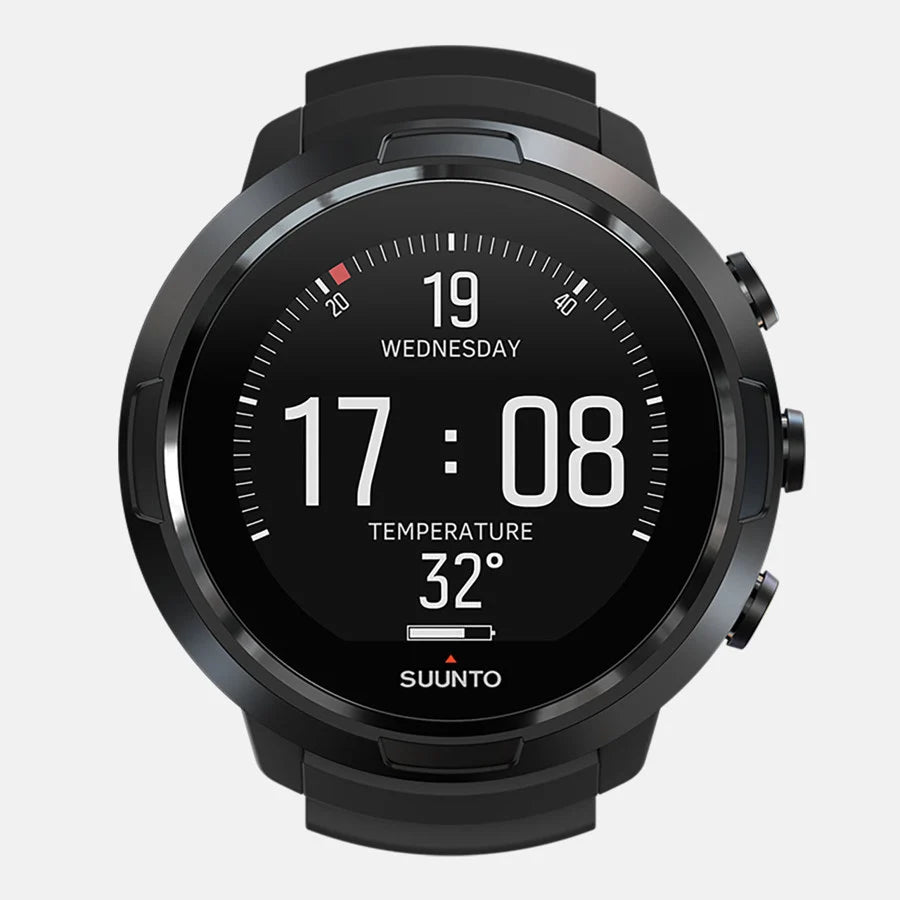 Suunto D5 All Black With USB Cable