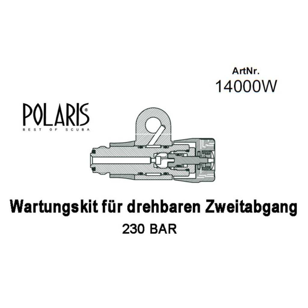 Polaris - Wartungssatz für Zweitabgang 14001