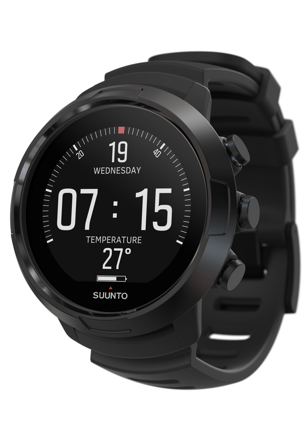 Suunto D5 All Black With USB Cable